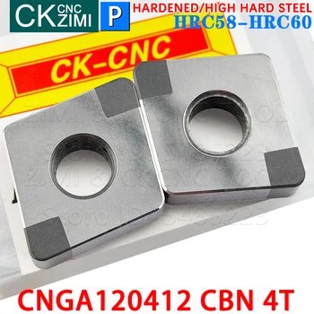 CNGA120412 CBN-4T CNGA 120412 CBN 4T Boornitriid Labad Välise toite lisab vahendid CNC metall treipingi terasest lõiketerad