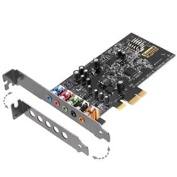 Creative Sound Blaster Audigy FX PCIe 5.1 helikaart Suure Jõudlusega Kõrvaklappide Võimendi