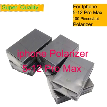 100tk/palju iPhone 12 Pro Max Polariseeritud Eesmise LCD-Ekraani Polarisatsioon Valguse Filmi X-XR, XS Max 11 Pro 7 8 Plus Polariseeriv