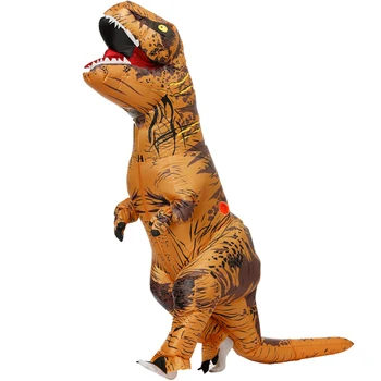 Kuum T-Rex Dinosaurus Täispuhutav Kostüümid Sobivad Kleit Anime Pool Cosplay Karneval Halloween Kostüüm Mees, Naine, Täiskasvanud Lapsed