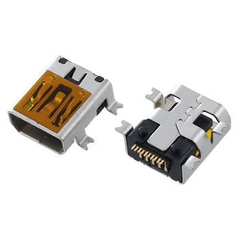 10tk Naine Mini USB Tüüp B 10 Pin-SMT SMD Mount Jack Connector Port Korter Suu