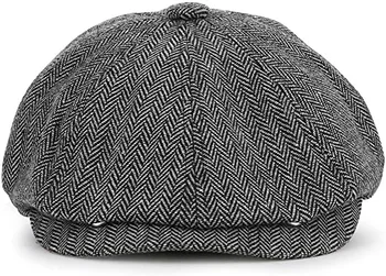 Talvel, Kevadel Vintage Mehed Tweed Newsboy Müts Müts Kalasaba Gatsby Mütsid Street Mütsid Saavutas Kaheksanurkne Ääreni Mütsid Briti Baretid