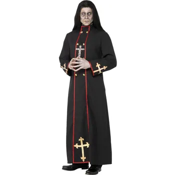 Halloween Keskaegne Katoliku Kirik, Religioosse Rooma Pastor Kostüümid Jeesus Kristus Maarja Ristiisa Misjonär Rüü Vaimulikkonna Cassock