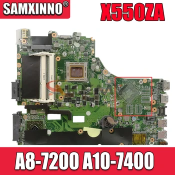 ASUS VM590Z A555Z X555Z X550ZE X550ZA X550Z X550 K550Z Sülearvuti emaplaadi A8-7200 A10-7400 CPU X550ZA Sülearvuti emaplaadi