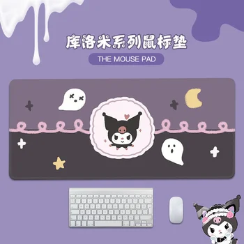 Kawaii Sanrios Anime Cinnamoroll Meloodia, Kuromi Mouse Pad Desktop Õli-Tõend, Mitte-Tõsta Laua Mat Õpilased Writing Pad Kingitus Mänguasi Tüdrukud
