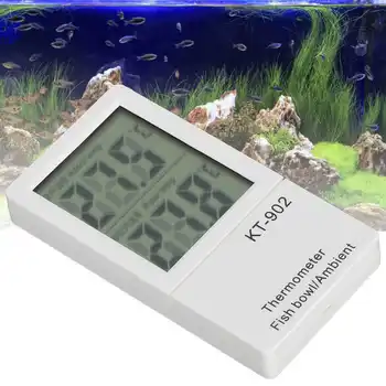 KT-902 Akvaariumi Kala Tank Termomeeter Dual Digitaalne Ekraan, Roomajate Inkubaatorid Pet Temperatuuri Kontroll Tarvikud